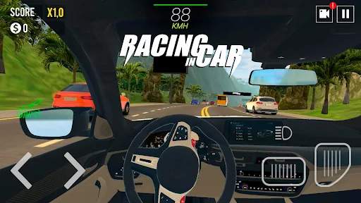 Racing in Car